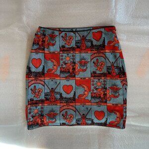 Miaou Tarot Shirt and Mini Skirt Set